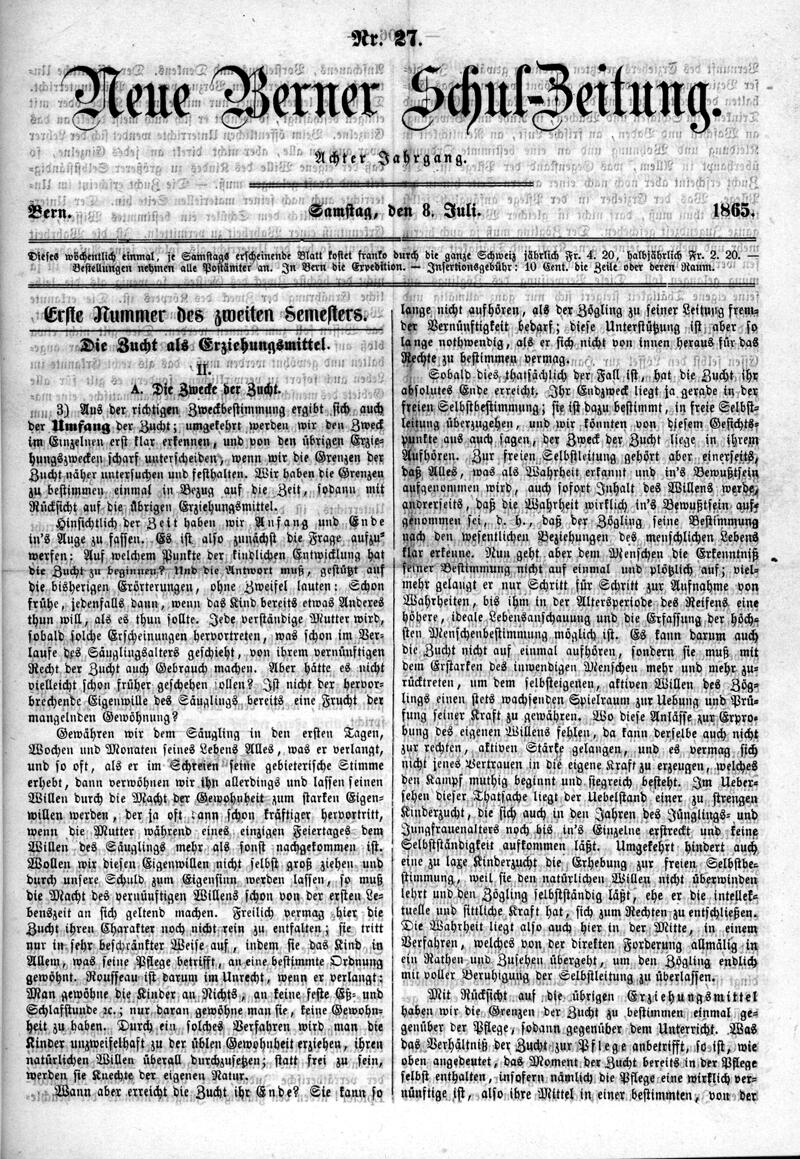 Buchumschlag - Heft 27
