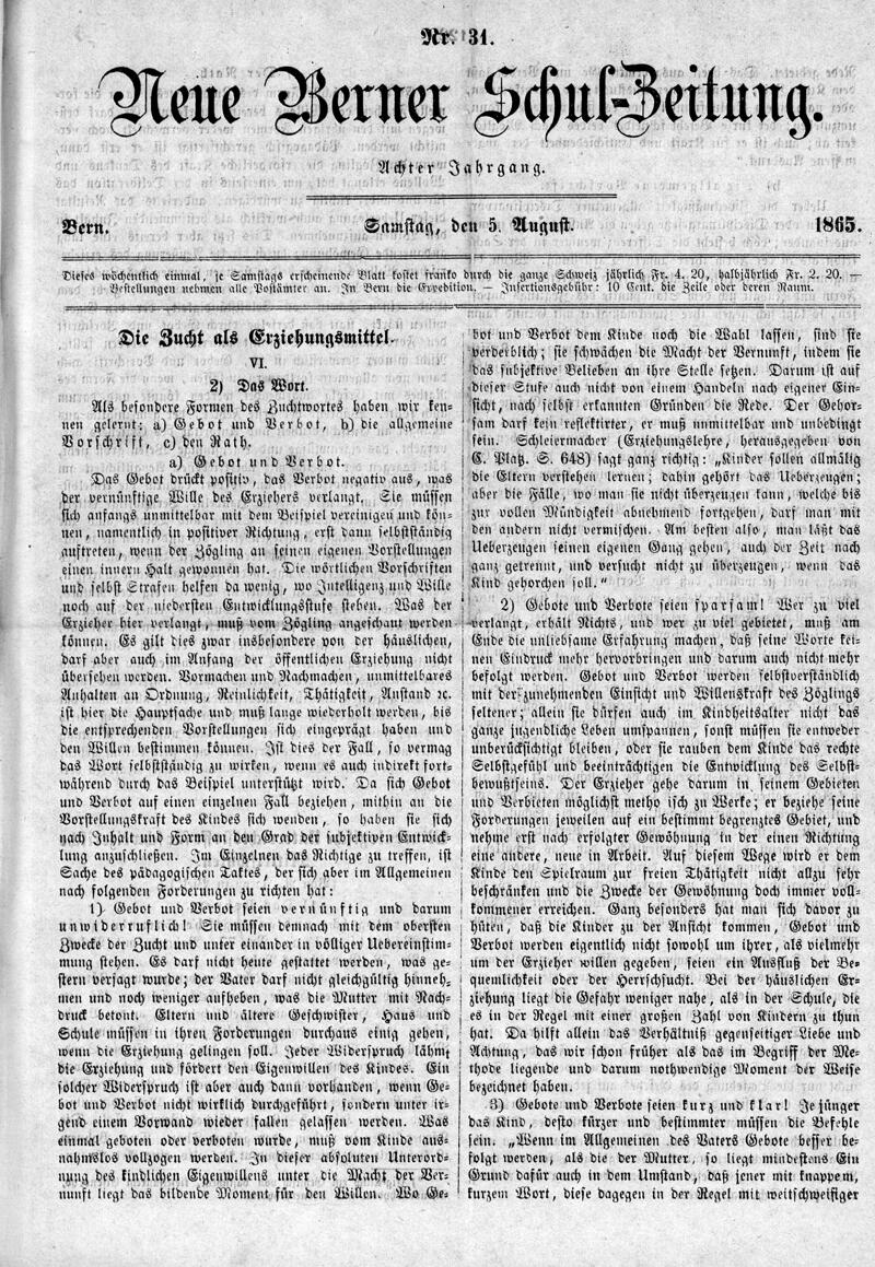 Buchumschlag - Heft 31