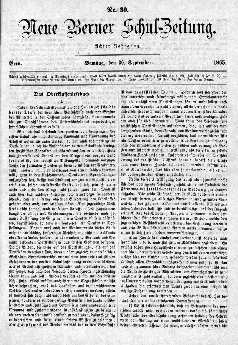 Buchumschlag - Heft 39
