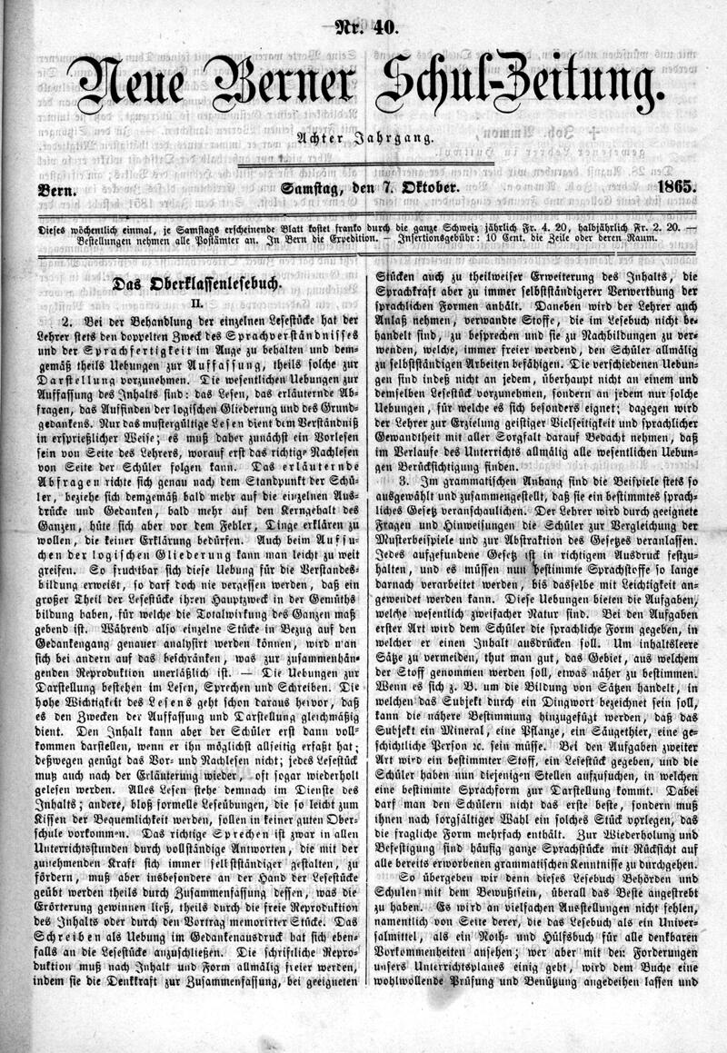 Buchumschlag - Heft 40