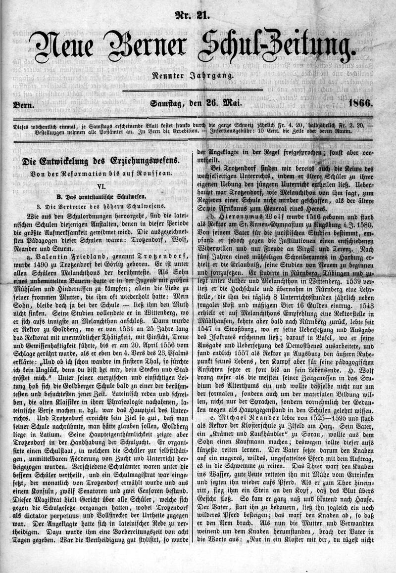 Buchumschlag - Heft 21