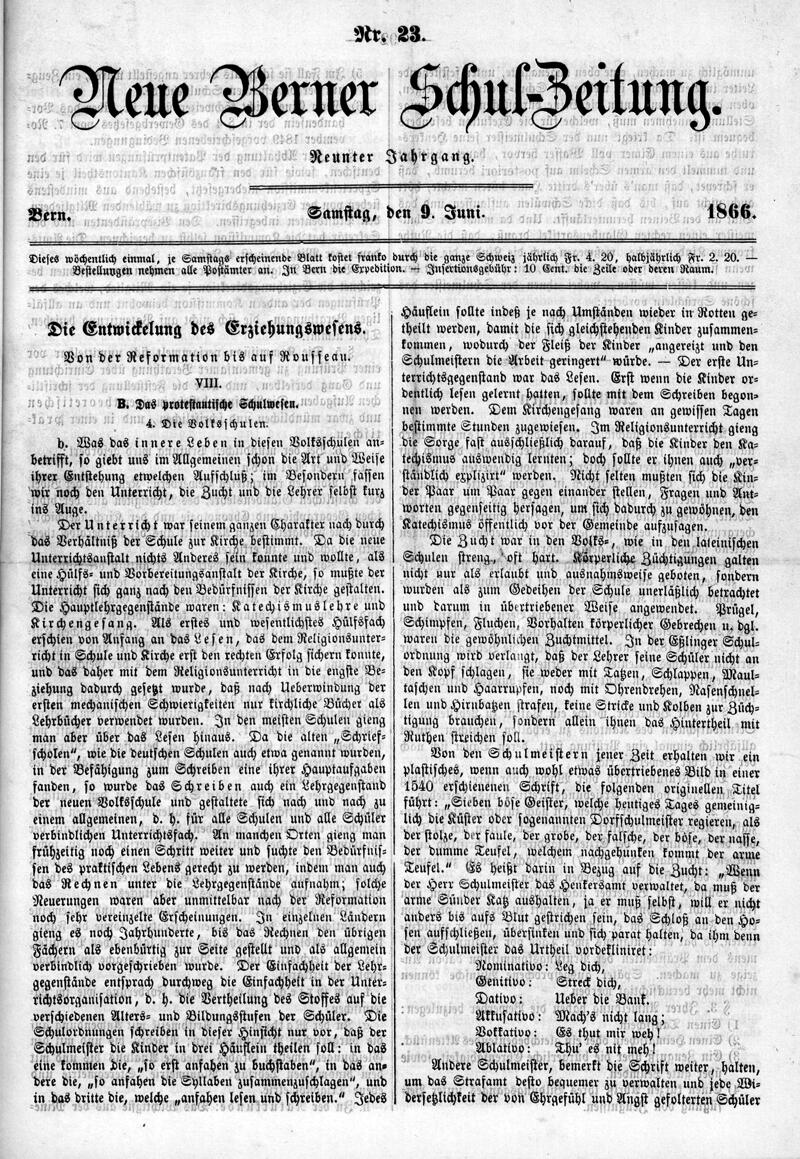 Buchumschlag - Heft 23