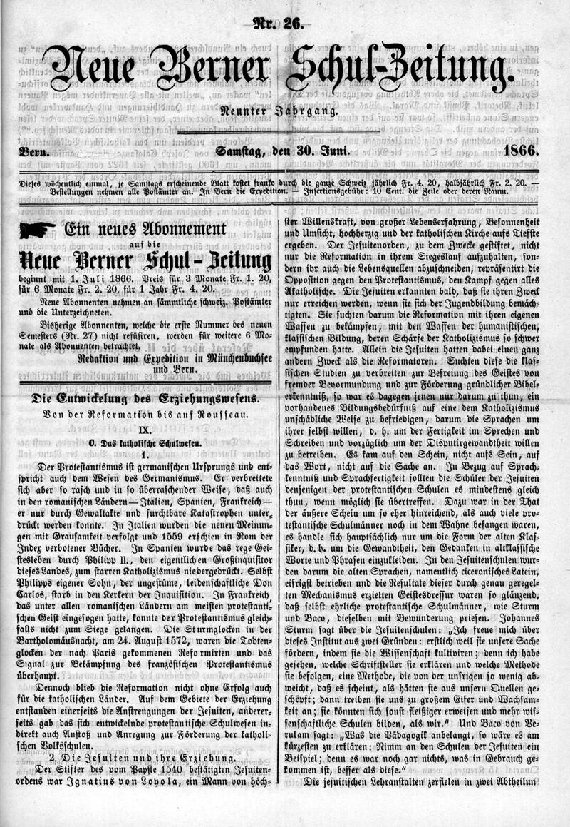 Buchumschlag - Heft 26