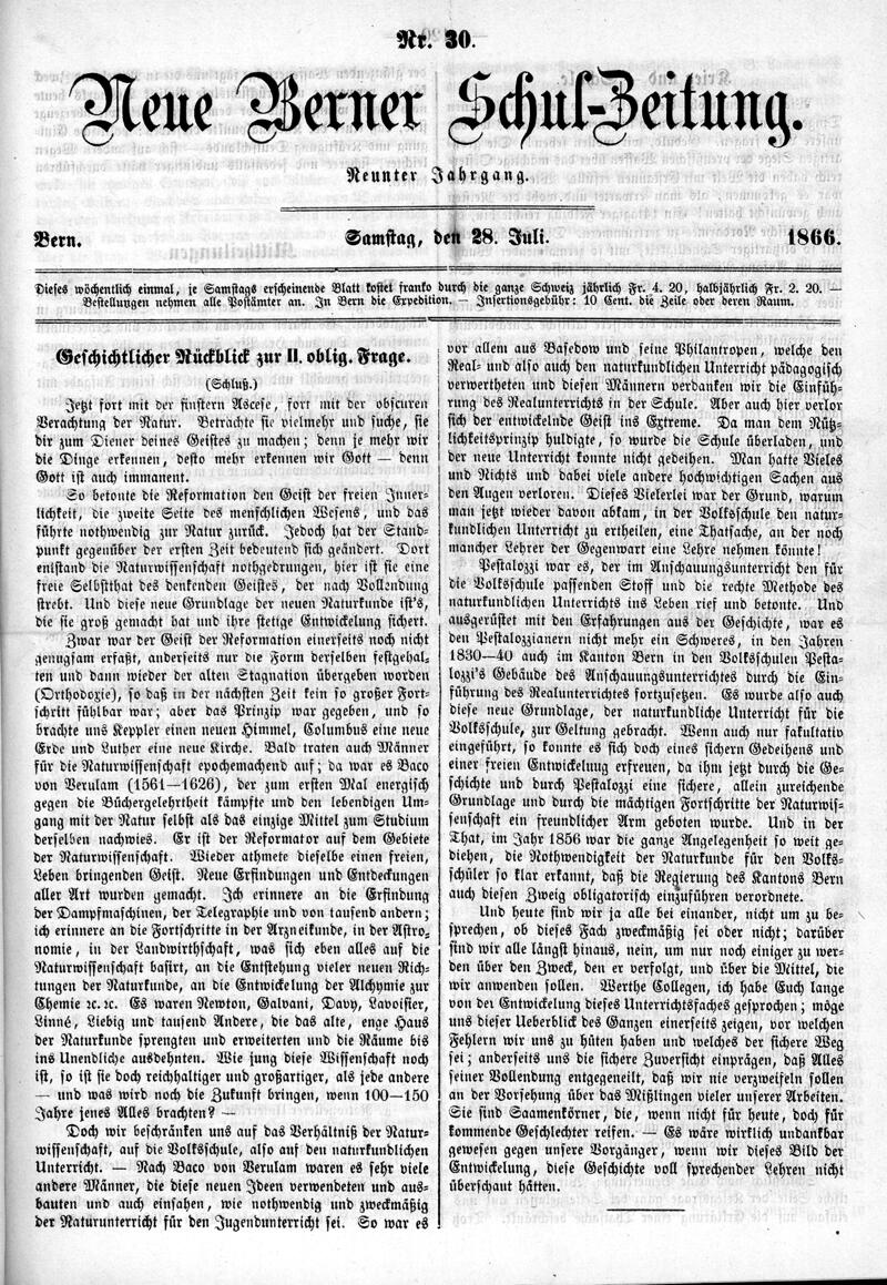 Buchumschlag - Heft 30