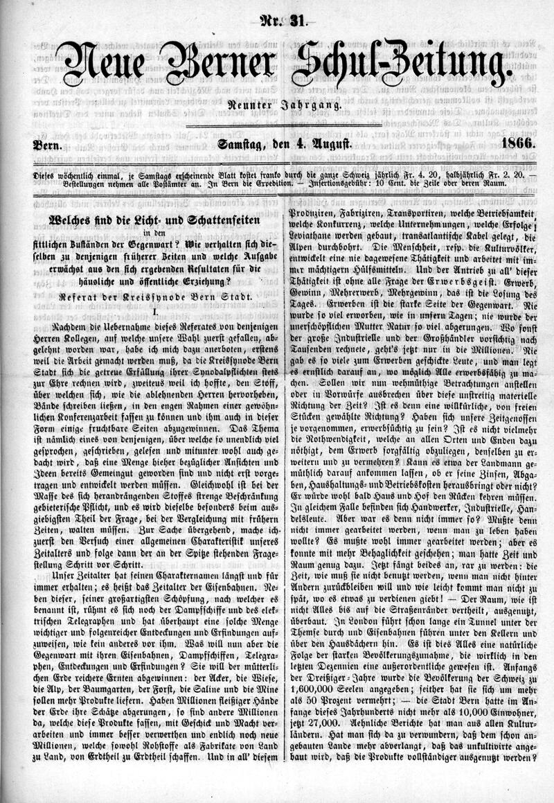 Buchumschlag - Heft 31