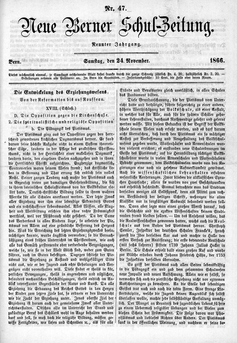 Buchumschlag - Heft 47