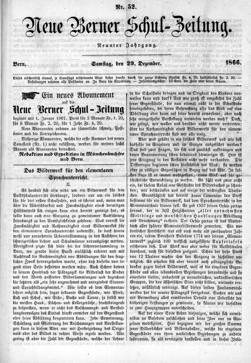 Buchumschlag - Heft 52