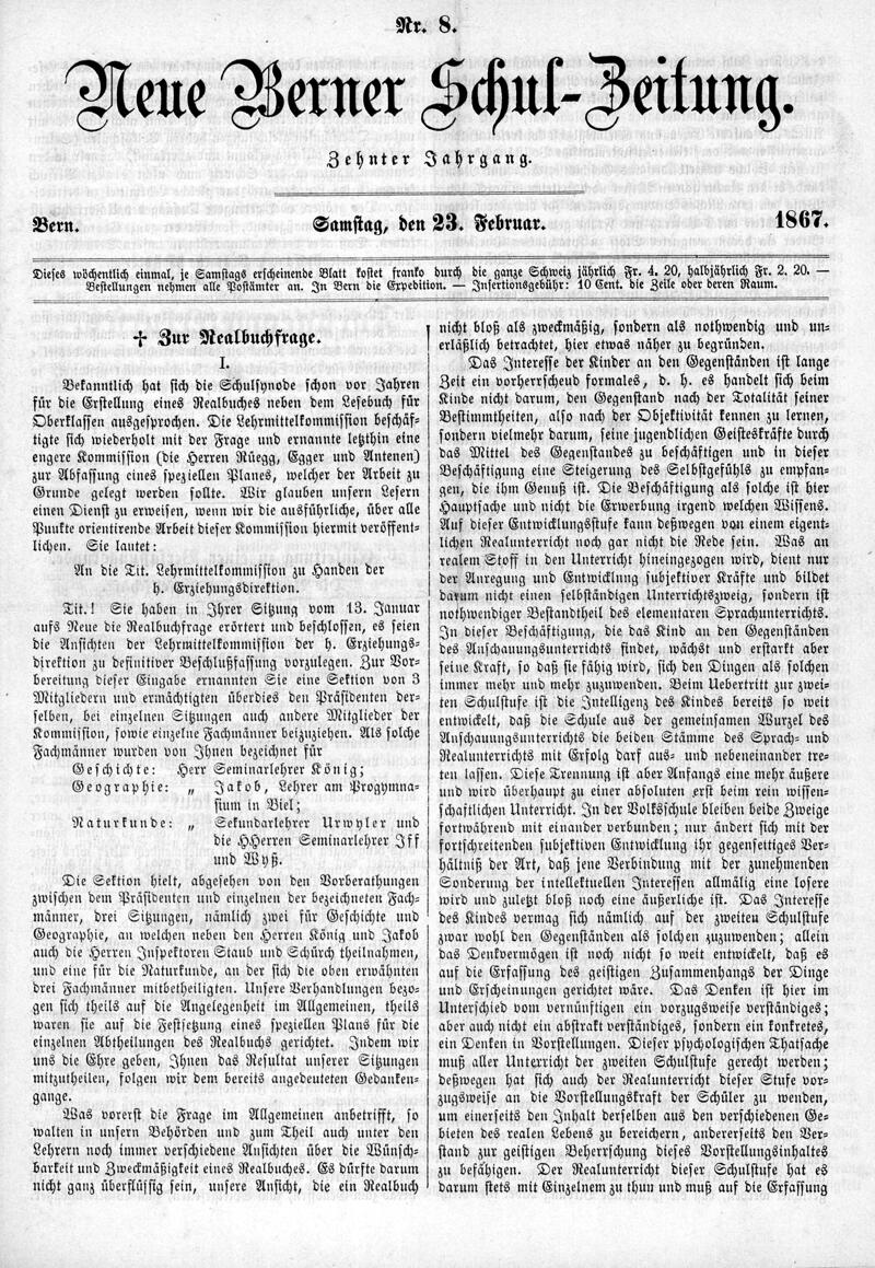 Buchumschlag - Heft 8