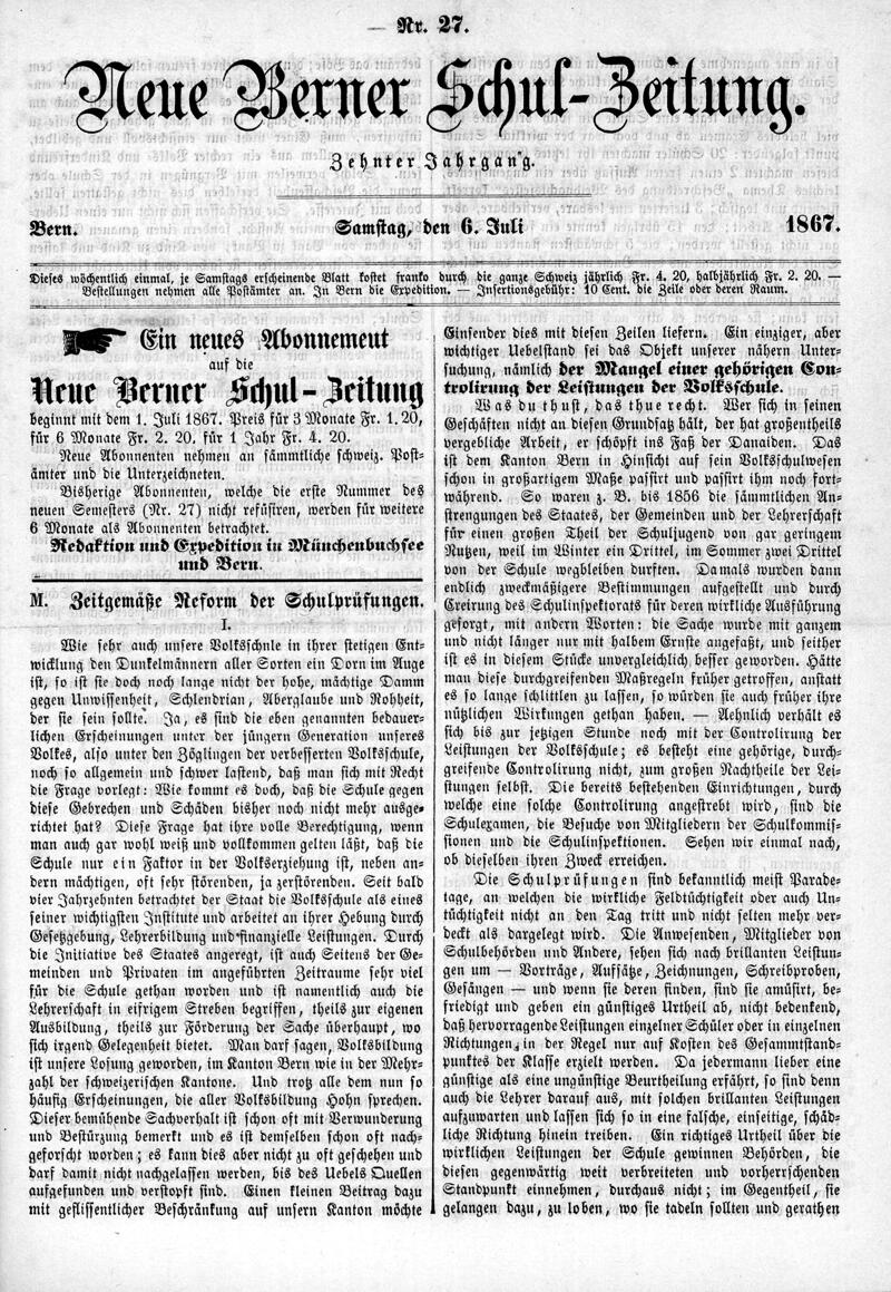 Buchumschlag - Heft 27