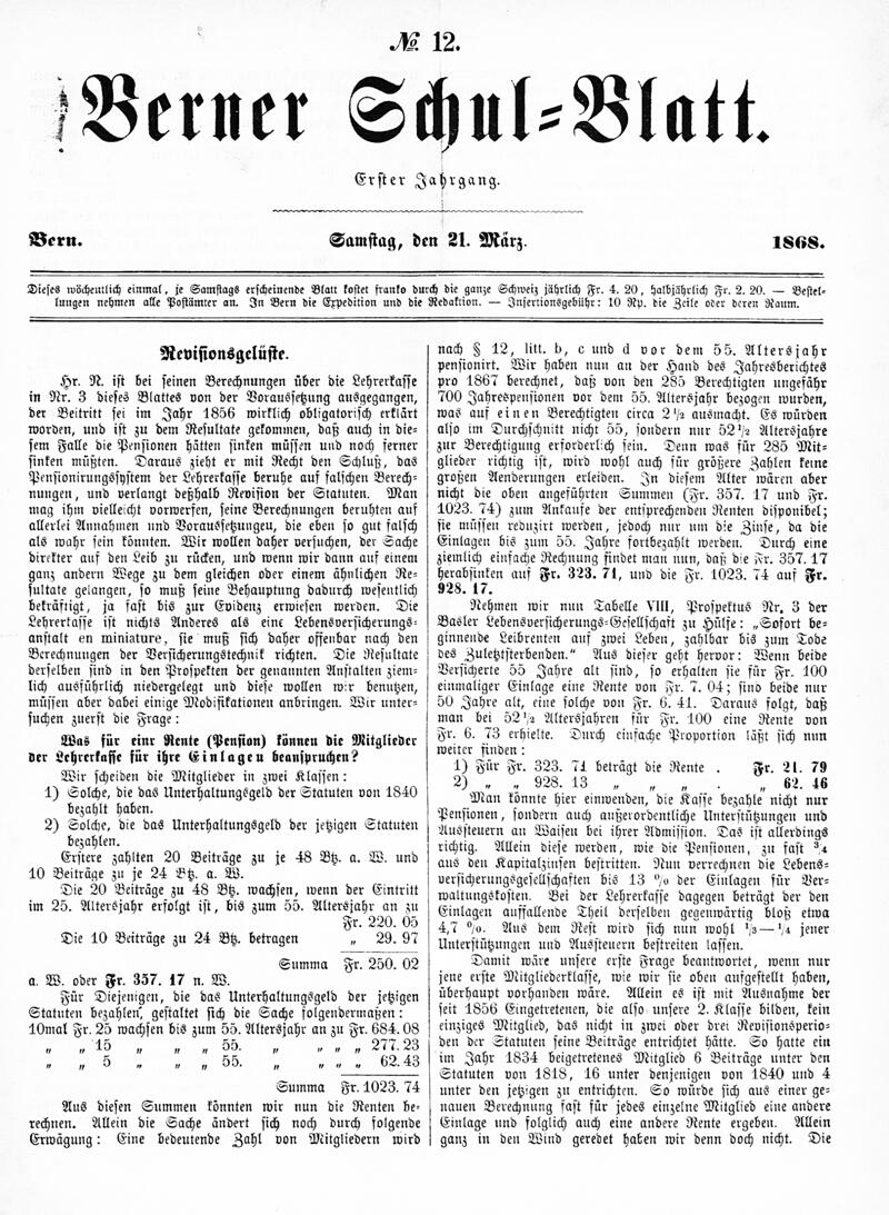Buchumschlag - Heft 12