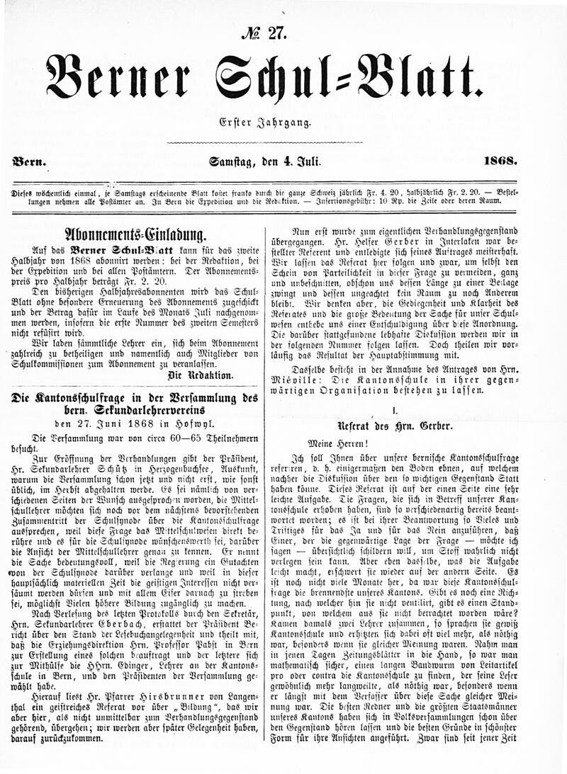 Buchumschlag - Heft 27
