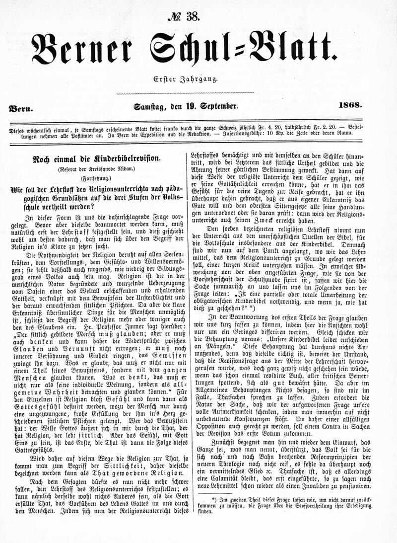 Buchumschlag - Heft 38