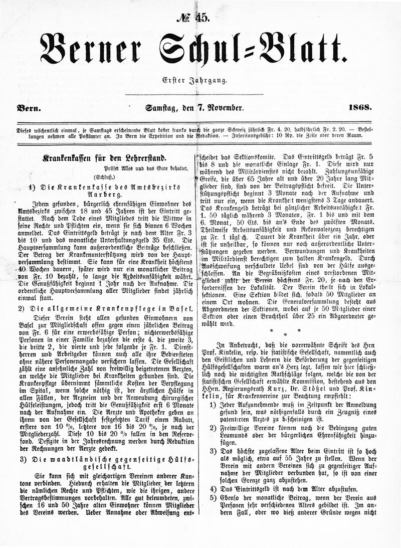 Buchumschlag - Heft 45