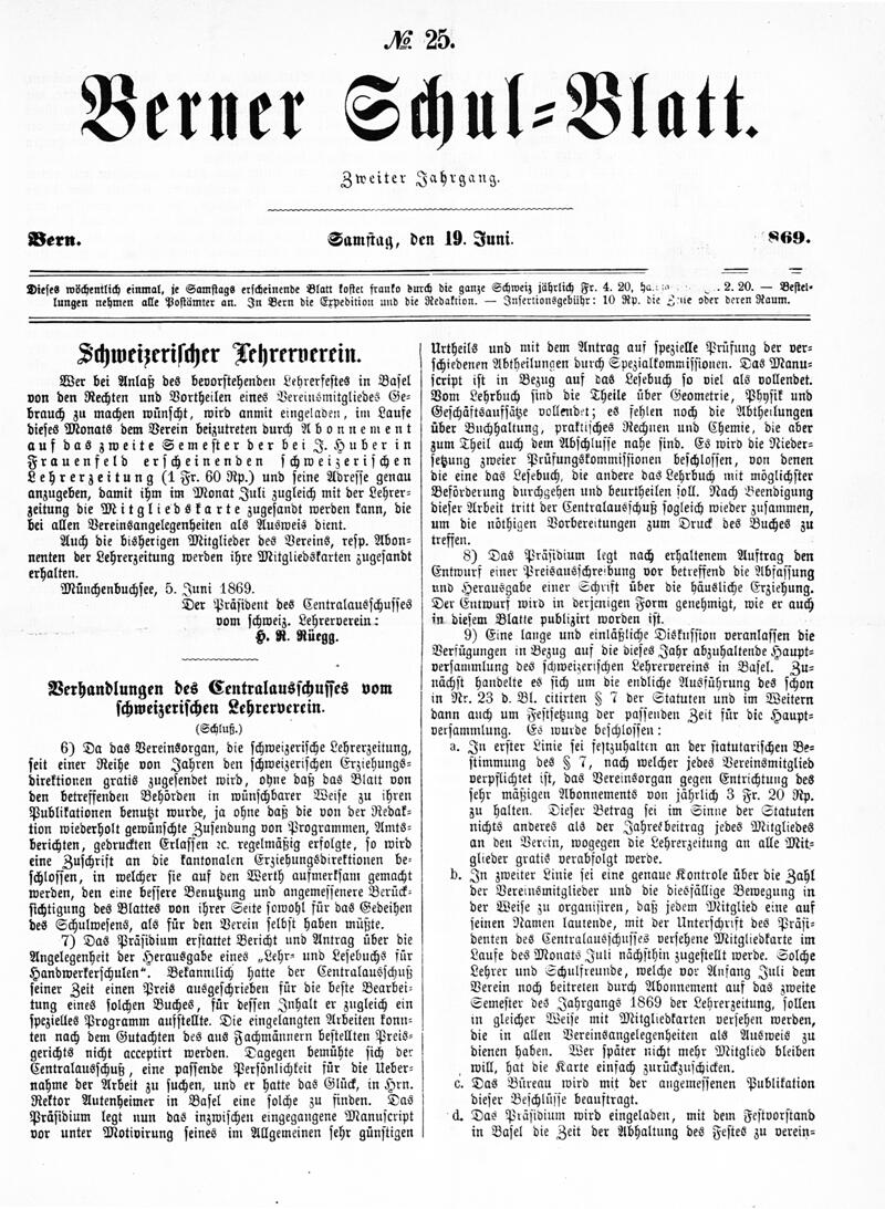 Buchumschlag - Heft 25