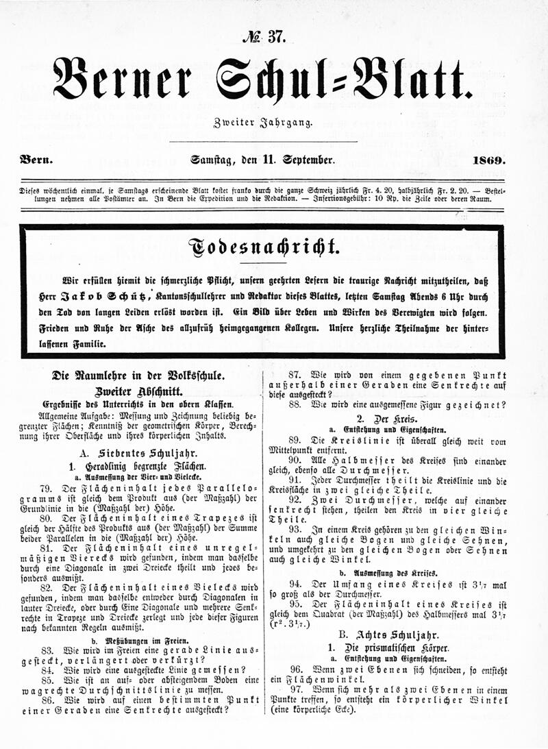 Buchumschlag - Heft 37
