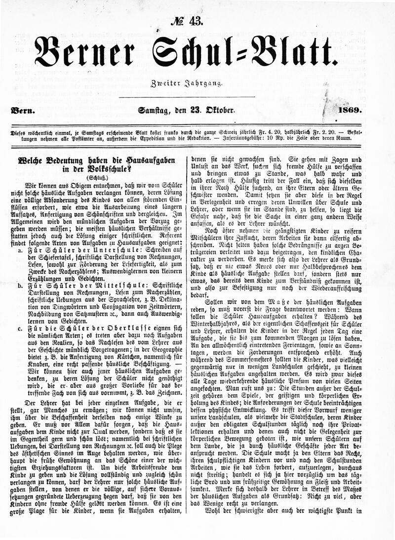 Buchumschlag - Heft 43