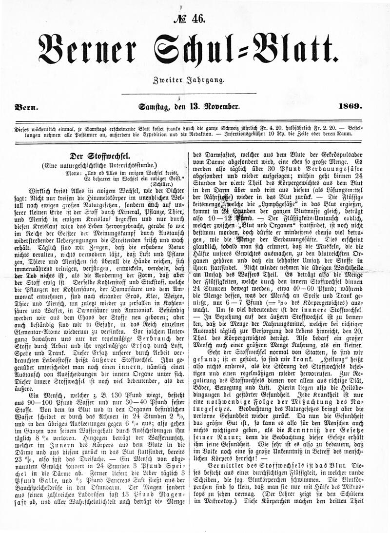 Buchumschlag - Heft 46