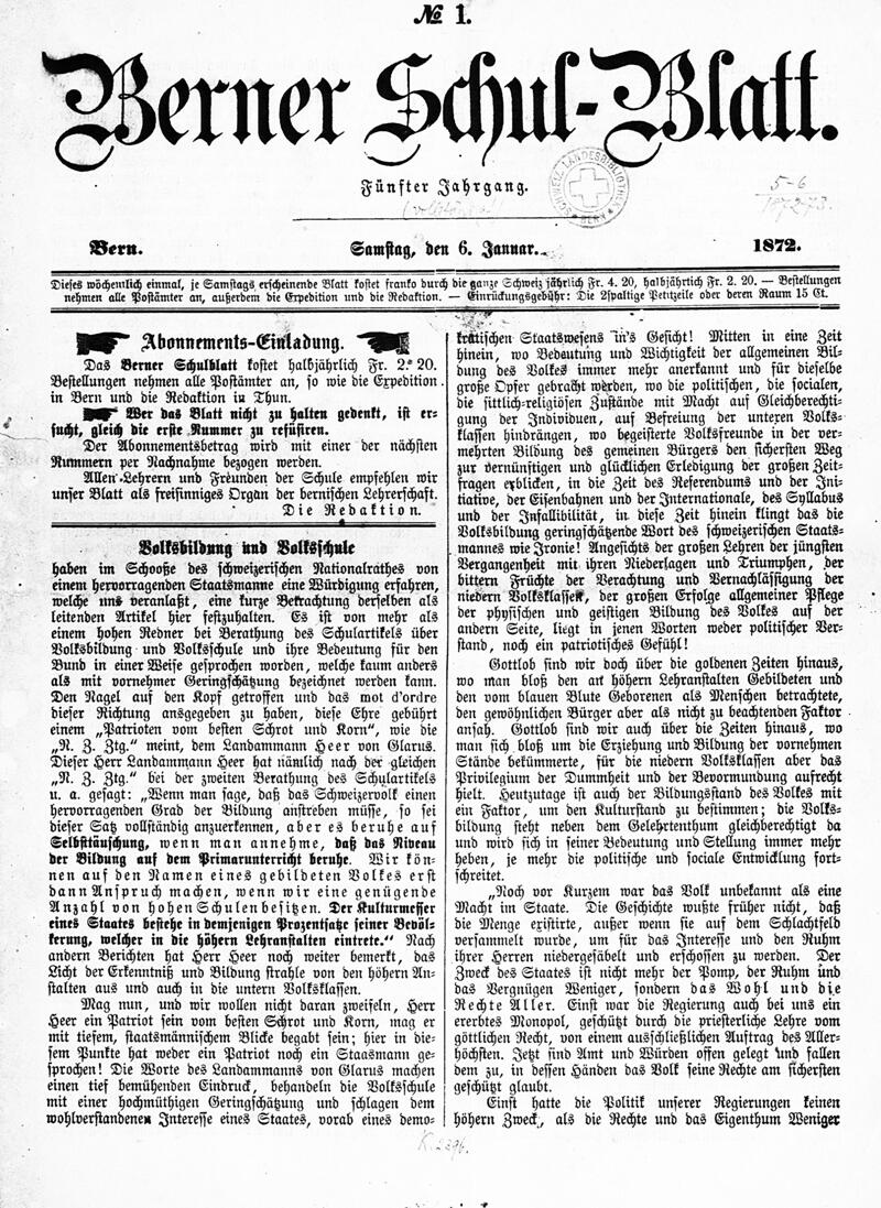 Buchumschlag - Heft 1