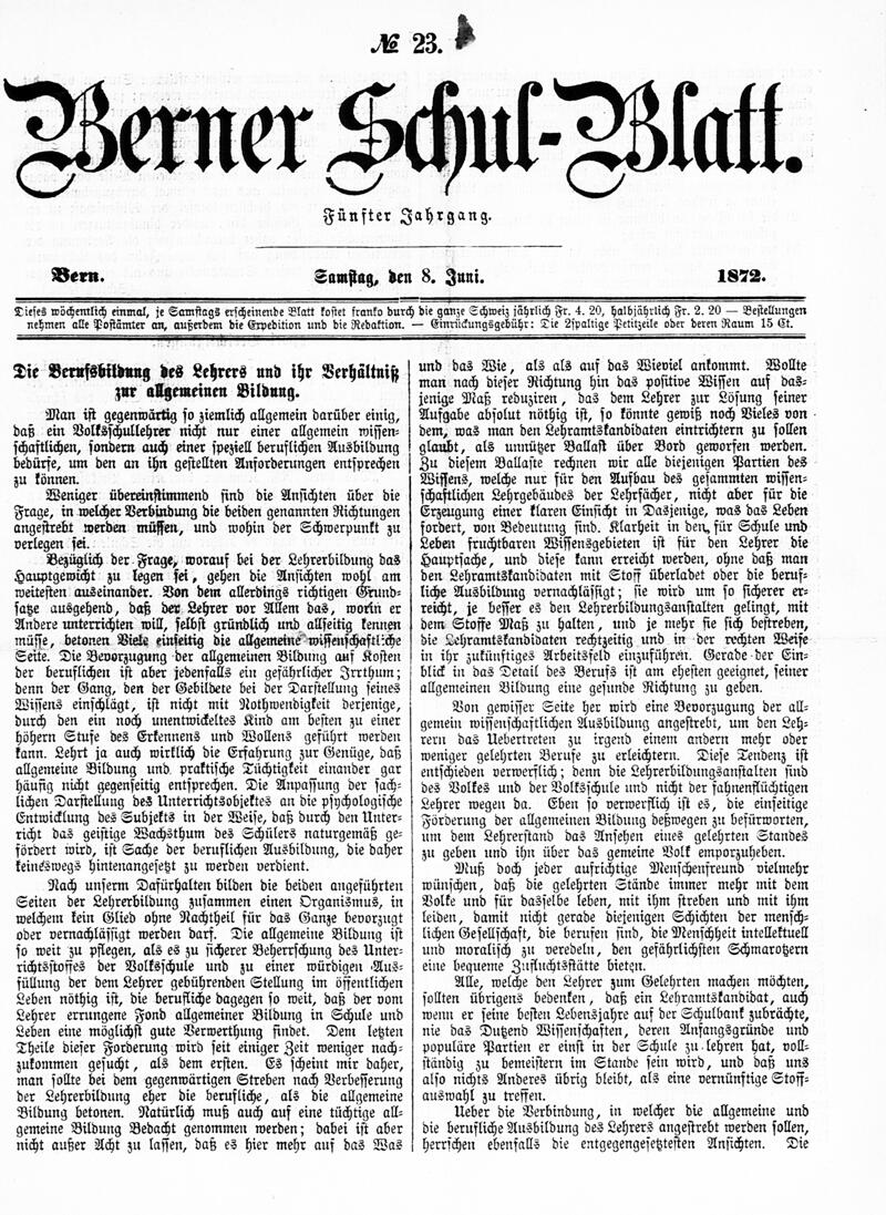 Buchumschlag - Heft 23