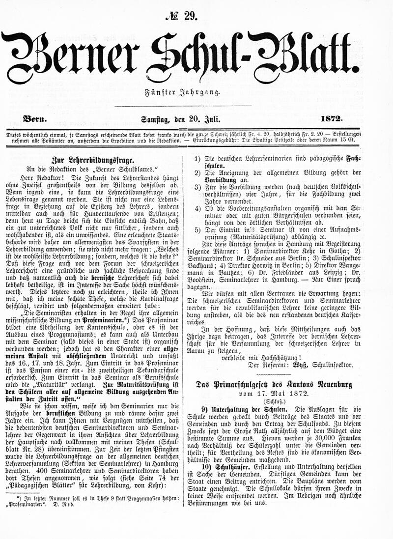 Buchumschlag - Heft 29