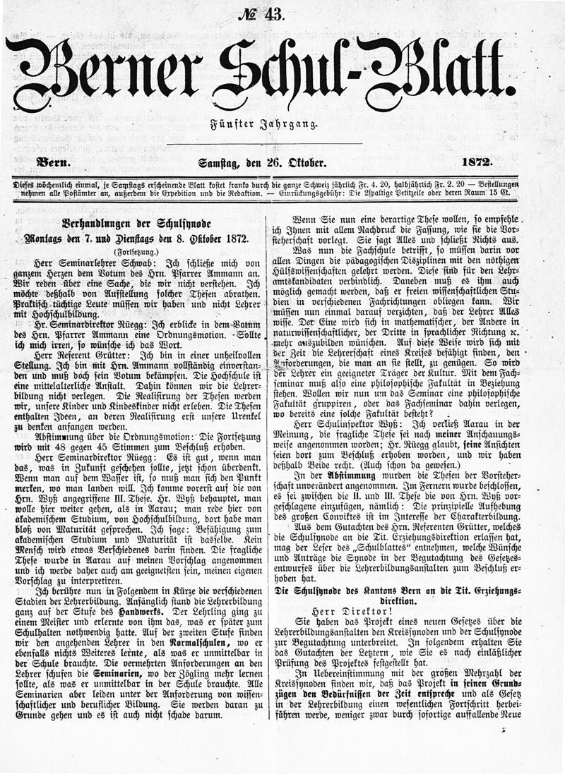Buchumschlag - Heft 43
