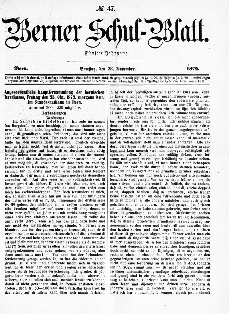 Buchumschlag - Heft 47