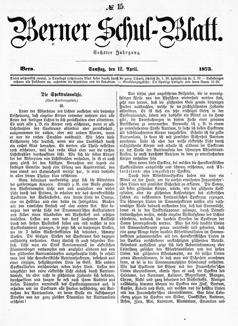 Buchumschlag - Heft 15
