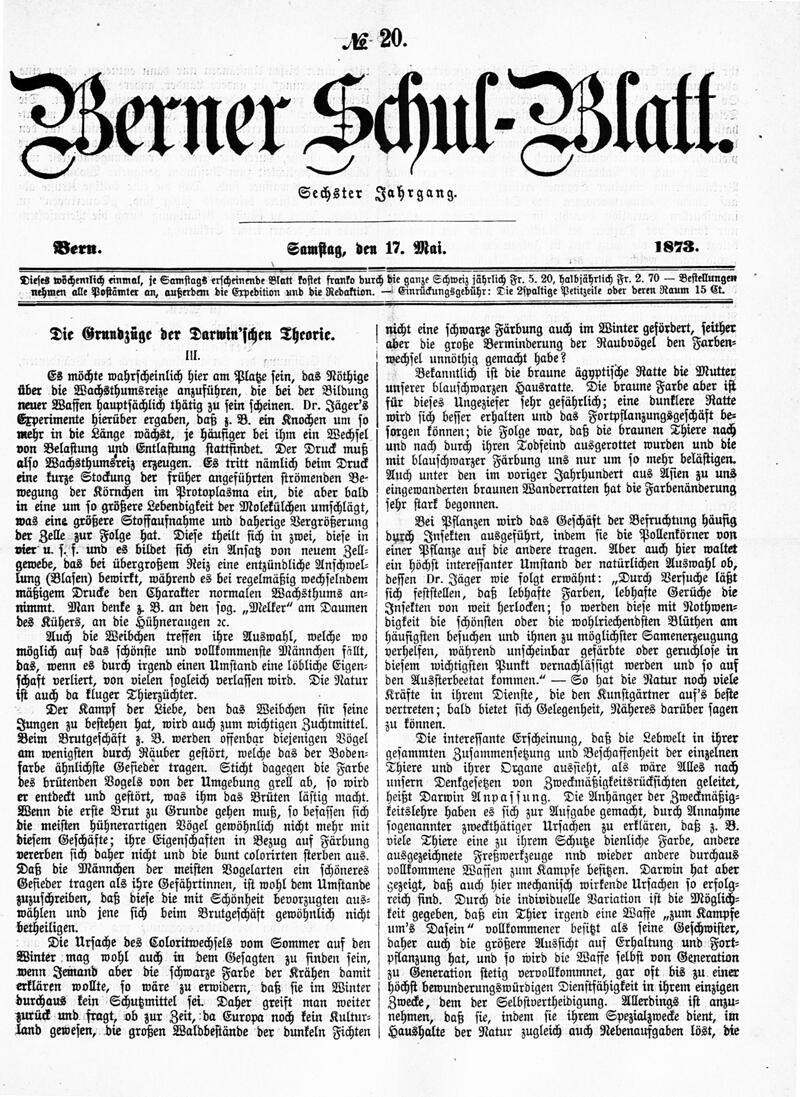Buchumschlag - Heft 20