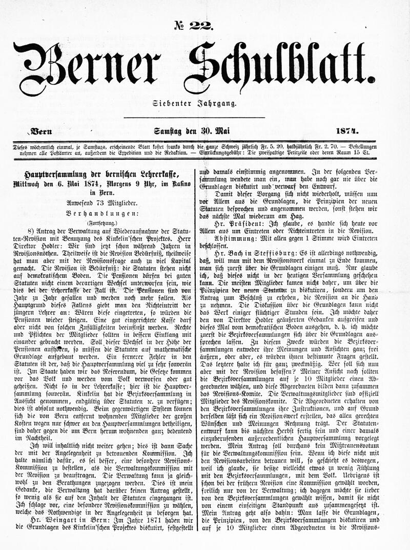Buchumschlag - Heft 22