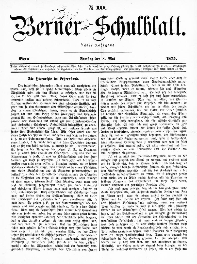 Buchumschlag - Heft 19