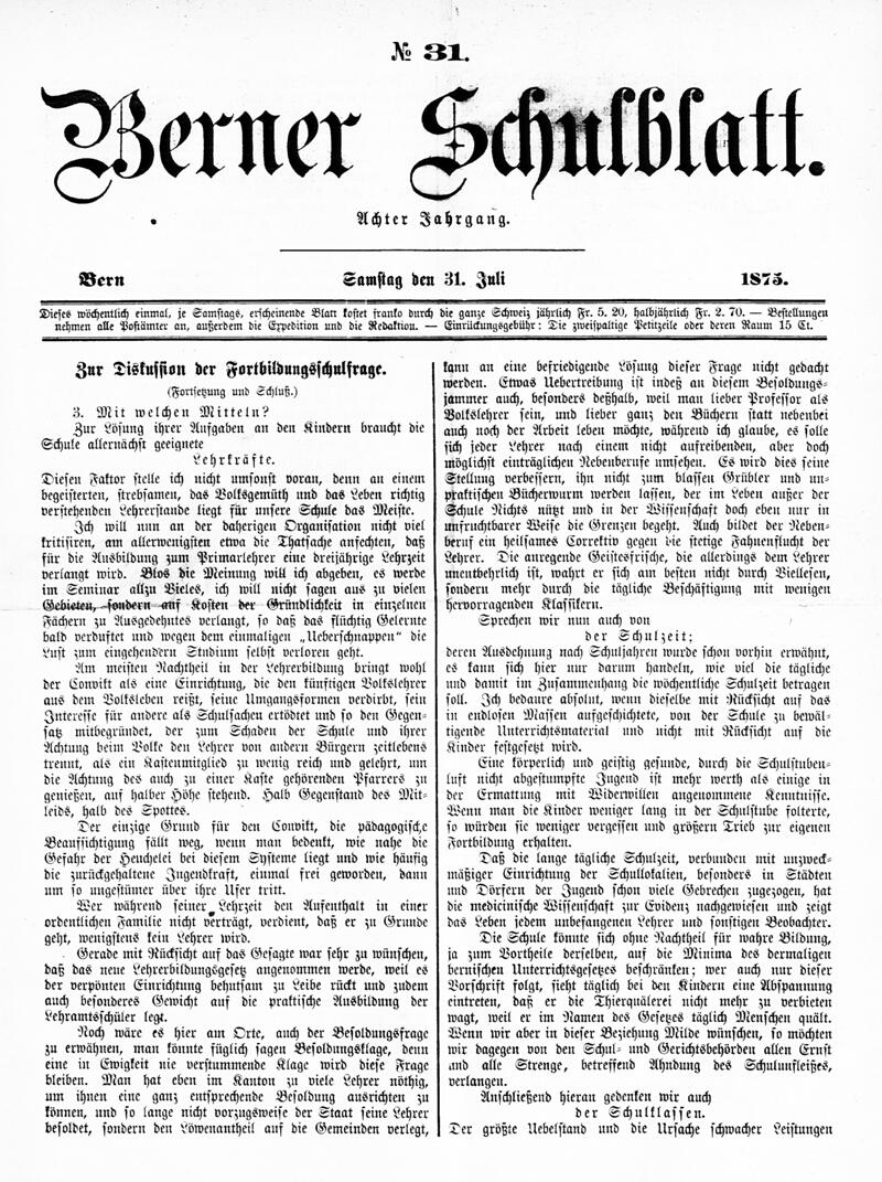 Buchumschlag - Heft 31