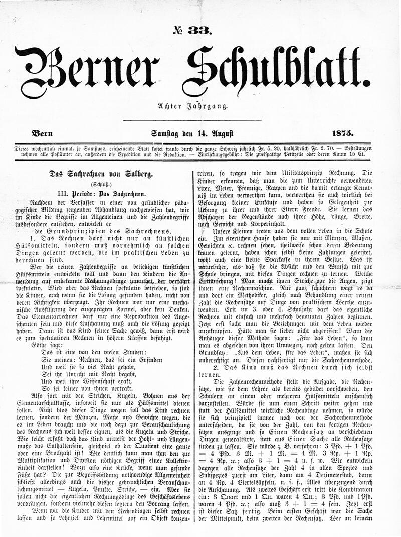 Buchumschlag - Heft 33