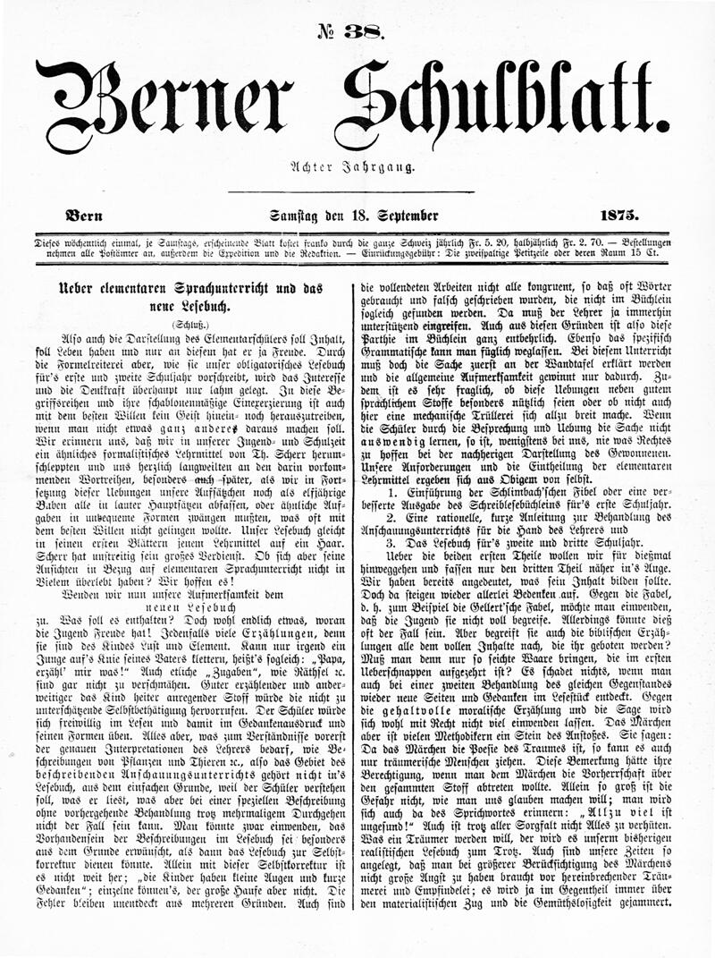 Buchumschlag - Heft 38