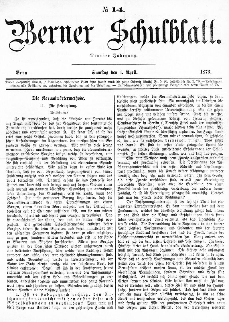 Buchumschlag - Heft 14