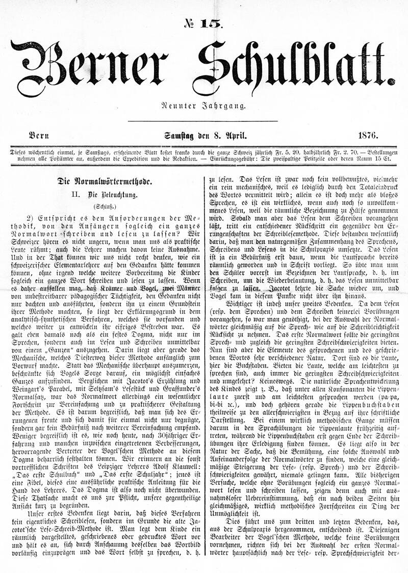 Buchumschlag - Heft 15