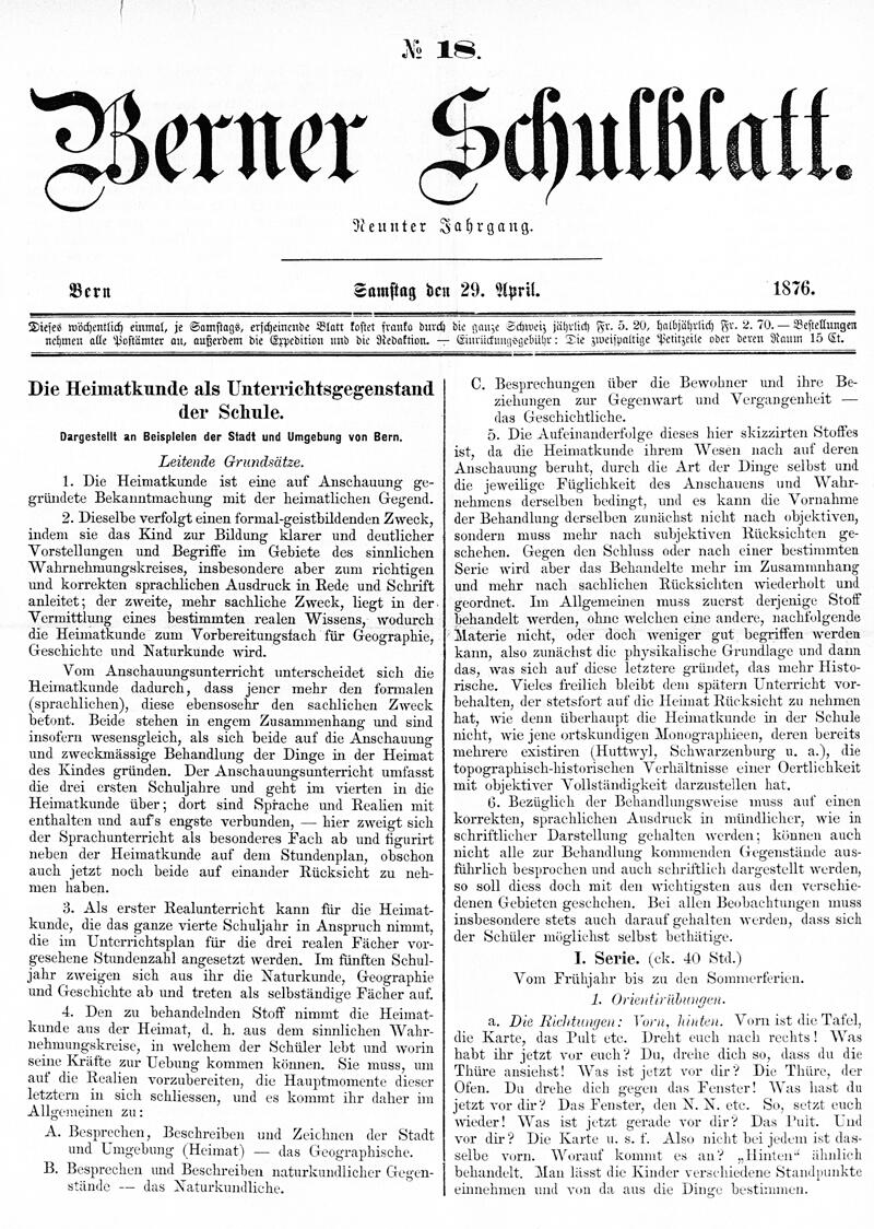 Buchumschlag - Heft 18