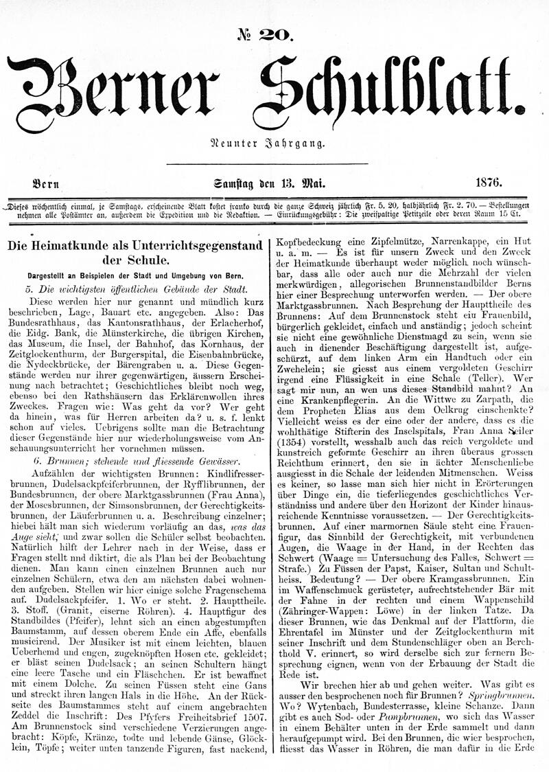 Buchumschlag - Heft 20