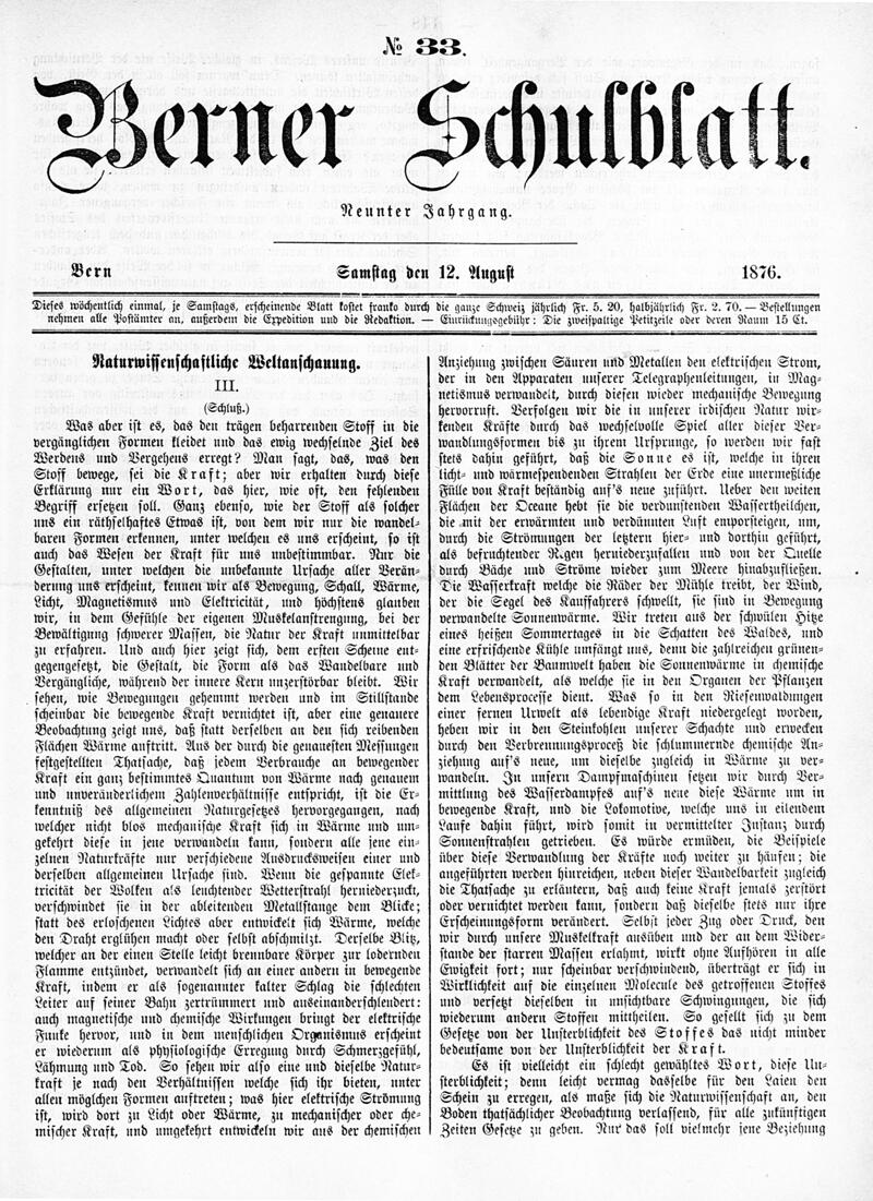 Buchumschlag - Heft 33