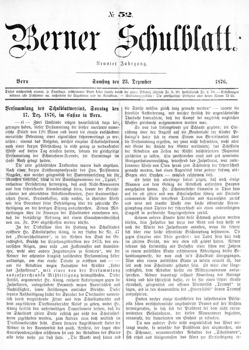 Buchumschlag - Heft 52