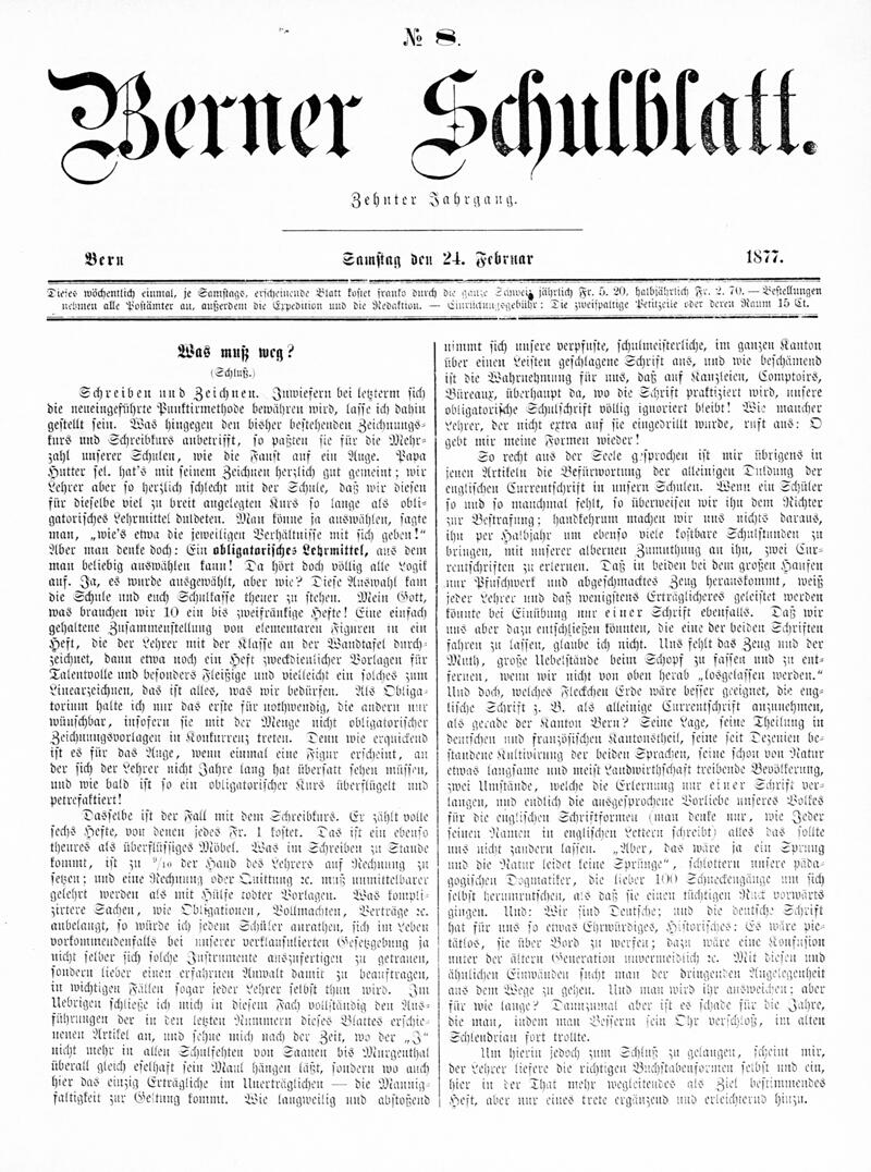 Buchumschlag - Heft 8