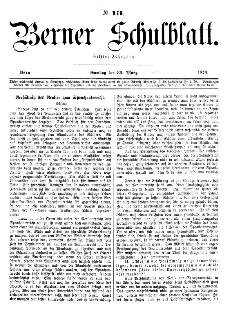 Buchumschlag - Heft 13