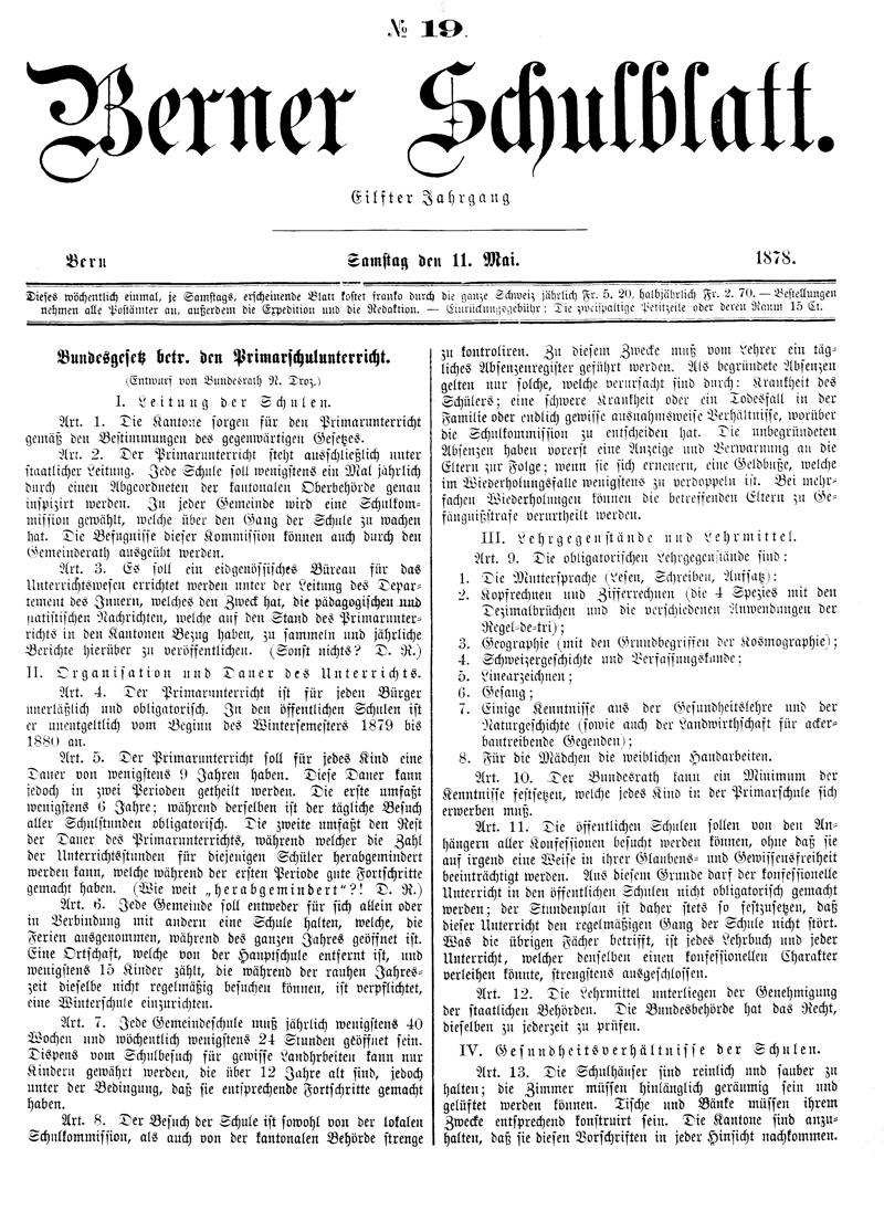 Buchumschlag - Heft 19
