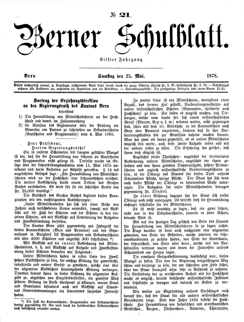 Buchumschlag - Heft 21