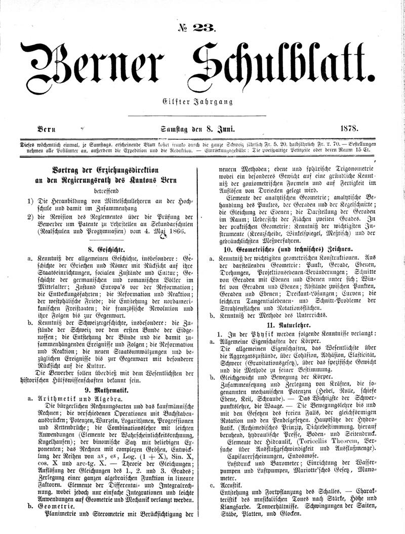 Buchumschlag - Heft 23