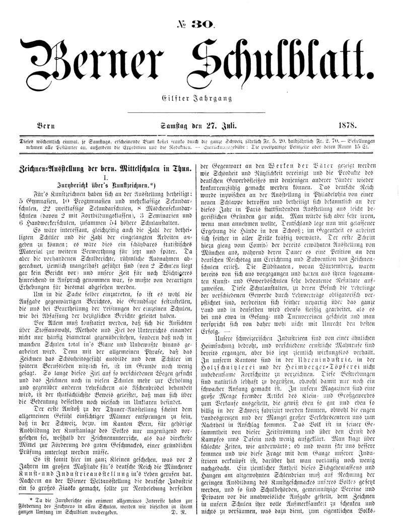 Buchumschlag - Heft 30