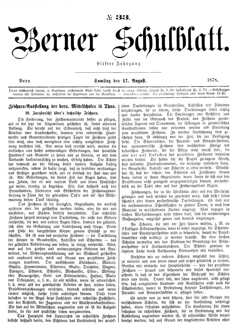 Buchumschlag - Heft 33