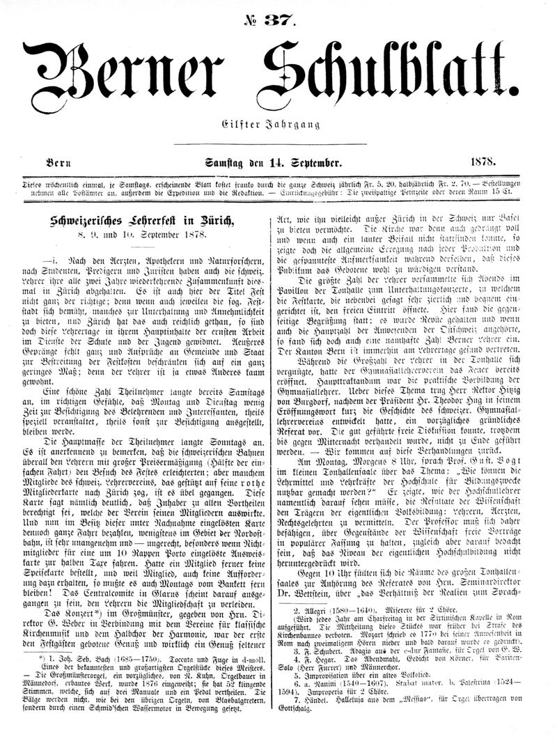 Buchumschlag - Heft 37