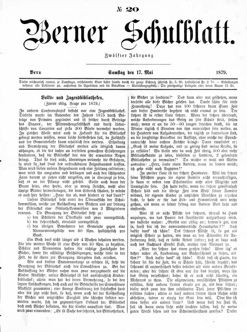 Buchumschlag - Heft 20