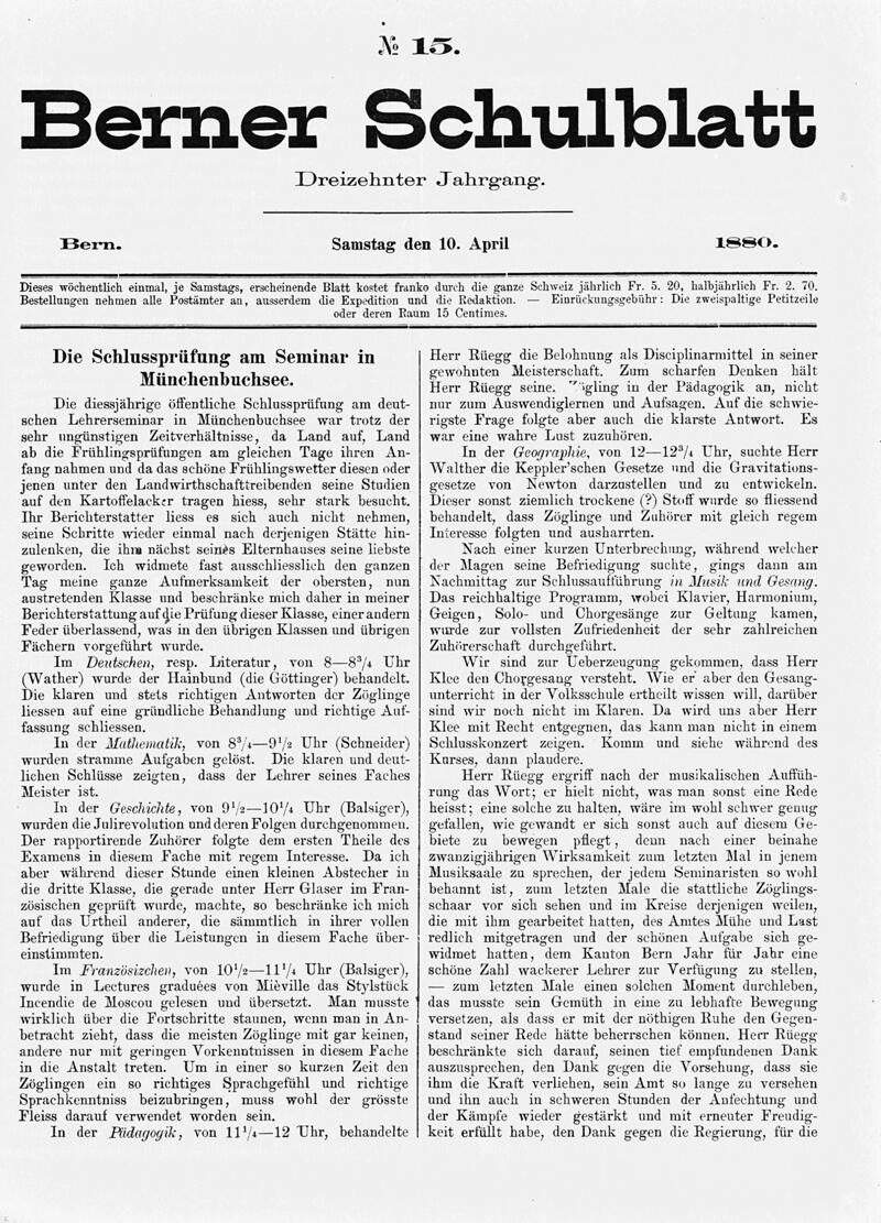 Buchumschlag - Heft 15