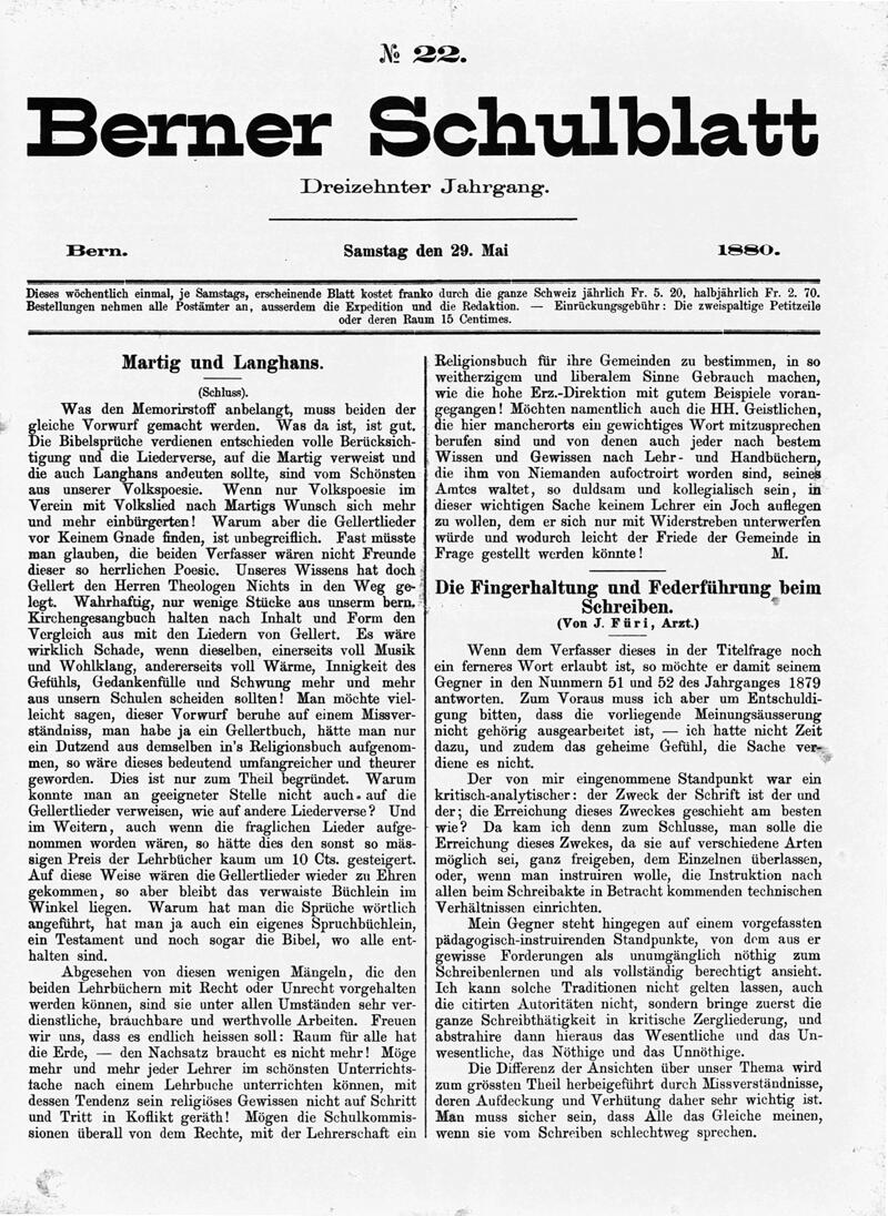 Buchumschlag - Heft 22